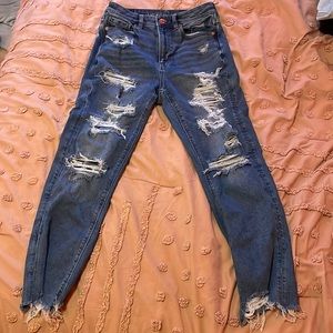 American Eagle Mom Straight Jean